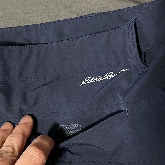 Eddie Bauer Navy Blue Hiking Adventure Skort size 10 - Picture 4 of 8